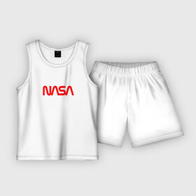 Детская пижама с шортами хлопок с принтом NASA red ,  |  | nasa | наса