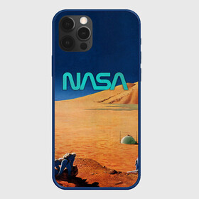 Чехол для iPhone 12 Pro с принтом NASA on Mars , силикон | область печати: задняя сторона чехла, без боковых панелей | Тематика изображения на принте: 