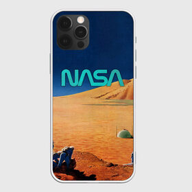 Чехол для iPhone 12 Pro Max с принтом NASA on Mars , Силикон |  | 