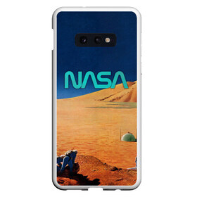 Чехол для Samsung S10E с принтом NASA on Mars , Силикон | Область печати: задняя сторона чехла, без боковых панелей | 