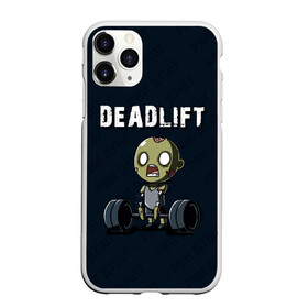 Чехол для iPhone 11 Pro матовый с принтом Deadlift , Силикон |  | deadlift | жим | сморт | фитнес