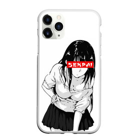 Чехол для iPhone 11 Pro матовый с принтом SENPAI , Силикон |  | ahegao | anime | senpai | аниме | ахегао | культура | сенпай | тренд