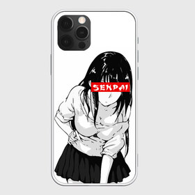 Чехол для iPhone 12 Pro Max с принтом SENPAI , Силикон |  | Тематика изображения на принте: ahegao | anime | senpai | аниме | ахегао | культура | сенпай | тренд