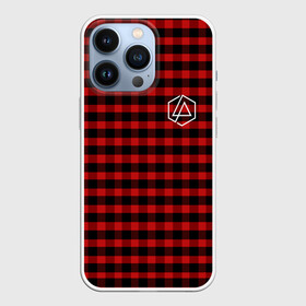 Чехол для iPhone 13 Pro с принтом LINKIN PARK ,  |  | alteranative rock | chester bennington | linkin park | logo | mike shinoda | music | rap | rock | stripes | альтернативный рок | группа | клетчатая | линии | лого | музыка | полосы | реп | рок