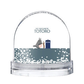 Снежный шар с принтом Мой сосед Тоторо , Пластик | Изображение внутри шара печатается на глянцевой фотобумаге с двух сторон | 10 доктор | doctor who | my neighbor totoro | tardis | totoro | десятый доктор | доктор кто | тардис | тоторо
