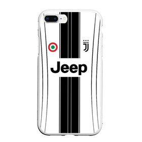 Чехол для iPhone 7Plus/8 Plus матовый с принтом JUVENTUS , Силикон | Область печати: задняя сторона чехла, без боковых панелей | cr7 | geometry | jeep | juve | juventus | ronaldo | sport | texture | uventus | геометрия | полосы | роналдо | роналду | спорт | текстура | футбол | ювентус