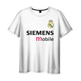 Мужская футболка 3D с принтом Рауль Реал Ретро , 100% полиэфир | прямой крой, круглый вырез горловины, длина до линии бедер | jeep | juventus | raul | sport | лого | логотип | надпись | полосы | рауль | спорт | футбол | ювентус