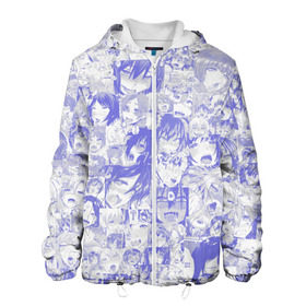 Мужская куртка 3D с принтом AHEGAO BLUE , ткань верха — 100% полиэстер, подклад — флис | прямой крой, подол и капюшон оформлены резинкой с фиксаторами, два кармана без застежек по бокам, один большой потайной карман на груди. Карман на груди застегивается на липучку | ahegao | anime | kawai | kowai | otaku | senpai | sugoi | waifu | weeaboo | yandere | аниме | ахегао | вайфу | виабу | каваи | ковай | культура | отаку | сенпай | сугои | тренд | яндере