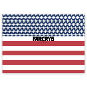 Поздравительная открытка с принтом Far Cry 5 , 100% бумага | плотность бумаги 280 г/м2, матовая, на обратной стороне линовка и место для марки
 | 