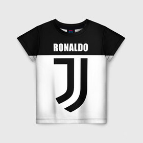 Детская футболка 3D с принтом Ronaldo Juventus , 100% гипоаллергенный полиэфир | прямой крой, круглый вырез горловины, длина до линии бедер, чуть спущенное плечо, ткань немного тянется | cr7 | cristiano ronaldo | football | juventus | криштиану роналду | роналдо | роналду | ювентус