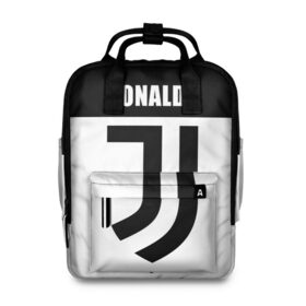 Женский рюкзак 3D с принтом Ronaldo Juventus , 100% полиэстер | лямки с регулируемой длиной, сверху ручки, чтобы рюкзак нести как сумку. Основное отделение закрывается на молнию, как и внешний карман. Внутри два дополнительных кармана, один из которых закрывается на молнию. По бокам два дополнительных кармашка, куда поместится маленькая бутылочка
 | cr7 | cristiano ronaldo | football | juventus | криштиану роналду | роналдо | роналду | ювентус