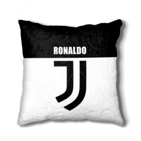 Подушка 3D с принтом Ronaldo Juventus , наволочка – 100% полиэстер, наполнитель – холлофайбер (легкий наполнитель, не вызывает аллергию). | состоит из подушки и наволочки. Наволочка на молнии, легко снимается для стирки | cr7 | cristiano ronaldo | football | juventus | криштиану роналду | роналдо | роналду | ювентус