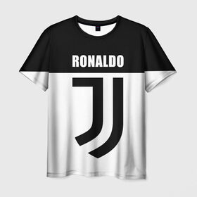 Мужская футболка 3D с принтом Ronaldo Juventus , 100% полиэфир | прямой крой, круглый вырез горловины, длина до линии бедер | Тематика изображения на принте: cr7 | cristiano ronaldo | football | juventus | криштиану роналду | роналдо | роналду | ювентус