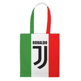 Сумка 3D повседневная с принтом Ronaldo Juventus Italy , 100% полиэстер | Плотность: 200 г/м2; Размер: 34×35 см; Высота лямок: 30 см | cr7 | cristiano ronaldo | football | juventus | криштиану роналду | роналдо | роналду | футбол | ювентус