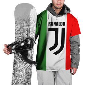 Накидка на куртку 3D с принтом Ronaldo Juventus Italy , 100% полиэстер |  | cr7 | cristiano ronaldo | football | juventus | криштиану роналду | роналдо | роналду | футбол | ювентус