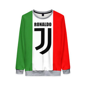 Женский свитшот 3D с принтом Ronaldo Juventus Italy , 100% полиэстер с мягким внутренним слоем | круглый вырез горловины, мягкая резинка на манжетах и поясе, свободная посадка по фигуре | cr7 | cristiano ronaldo | football | juventus | криштиану роналду | роналдо | роналду | футбол | ювентус