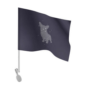 Флаг для автомобиля с принтом Корги , 100% полиэстер | Размер: 30*21 см | corgi | dog | dogs | корги | пес | порода | собака | щенки | щенок