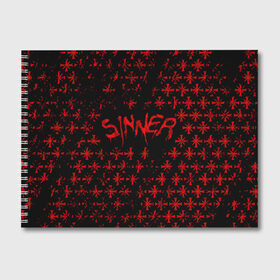 Альбом для рисования с принтом FAR CRY 5 ГРЕШНИК , 100% бумага
 | матовая бумага, плотность 200 мг. | far cry | sinner