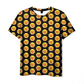Мужская футболка 3D с принтом Chupa-Chups , 100% полиэфир | прямой крой, круглый вырез горловины, длина до линии бедер | chupa | chupa chups