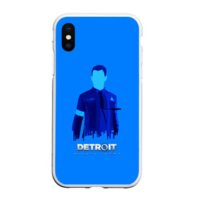 Чехол для iPhone XS Max матовый с принтом Detroitbecome human , Силикон | Область печати: задняя сторона чехла, без боковых панелей | connor | cyberlife | detroit become human | deviant | kara | markus | ps4 | rk800 |  detroit: become human | детроит | детроит: стать человеком | игры | кара | коннор | конор | кэра | маркус | пиратs | эксклюзив