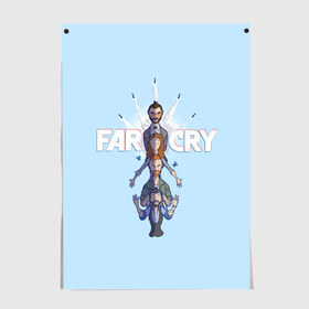 Постер с принтом Far Cry 5 , 100% бумага
 | бумага, плотность 150 мг. Матовая, но за счет высокого коэффициента гладкости имеет небольшой блеск и дает на свету блики, но в отличии от глянцевой бумаги не покрыта лаком | 