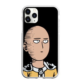 Чехол для iPhone 11 Pro матовый с принтом One-Punch Man Ванпачмен , Силикон |  | onepunch | аниме | анимэ  | вапначмен | генос | пачмен