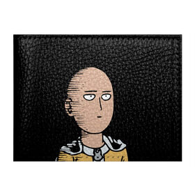 Обложка для студенческого билета с принтом One-Punch Man Ванпачмен , натуральная кожа | Размер: 11*8 см; Печать на всей внешней стороне | onepunch | аниме | анимэ  | вапначмен | генос | пачмен