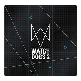 Магнитный плакат 3Х3 с принтом WATCH DOGS 2 , Полимерный материал с магнитным слоем | 9 деталей размером 9*9 см | action | ct os | ded sec | fox | gamer | hacker | player | watch dogs | watch dogs 2 | знак лиса | хакер