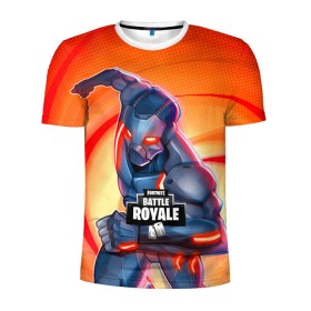 Мужская футболка 3D спортивная с принтом Fortnite OMEGA , 100% полиэстер с улучшенными характеристиками | приталенный силуэт, круглая горловина, широкие плечи, сужается к линии бедра | 