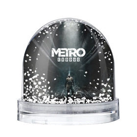 Снежный шар с принтом METRO EXODUS , Пластик | Изображение внутри шара печатается на глянцевой фотобумаге с двух сторон | exodus | horror | metro exodus | survival | игры | исход | метро | метро 2035