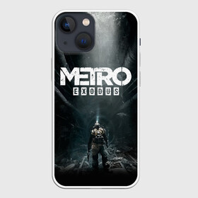 Чехол для iPhone 13 mini с принтом METRO EXODUS | МЕТРО ИСХОД АРТЁМ ,  |  | exodus | horror | metro exodus | survival | игры | исход | метро | метро 2035