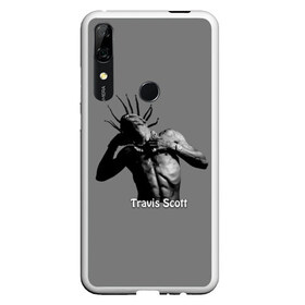 Чехол для Honor P Smart Z с принтом Travis Scott - 001 , Силикон | Область печати: задняя сторона чехла, без боковых панелей | Тематика изображения на принте: astroworld | hip hop | hiphop | rap | scott | travis | travis scott | travisscott | wish you were here | рэп | хип хоп | хипхоп