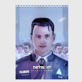 Скетчбук с принтом Detroit become human , 100% бумага
 | 48 листов, плотность листов — 100 г/м2, плотность картонной обложки — 250 г/м2. Листы скреплены сверху удобной пружинной спиралью | connor | cyberlife | detroit become human | deviant | kara | markus | ps4 | rk800 |  detroit: become human | детроит | детроит: стать человеком | игры | кара | коннор | конор | кэра | маркус | пиратs | эксклюзив