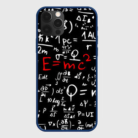 Чехол для iPhone 12 Pro с принтом ФОРМУЛЫ ФИЗИКА , силикон | область печати: задняя сторона чехла, без боковых панелей | e mc 2 | emc 2 | school | знаменитые формулы | физика | формулы | школа | эйнштейн