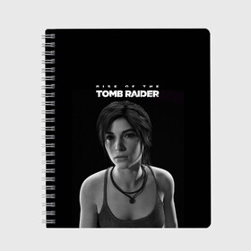 Тетрадь с принтом Rise if The Tomb Raider , 100% бумага | 48 листов, плотность листов — 60 г/м2, плотность картонной обложки — 250 г/м2. Листы скреплены сбоку удобной пружинной спиралью. Уголки страниц и обложки скругленные. Цвет линий — светло-серый
 | adventure | lara croft | tomb rider | археолог | гробниц | крофт | лара | приключения | расхитительница