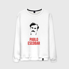 Мужской свитшот хлопок с принтом Pablo , 100% хлопок |  | escobar | loving pablo | эскобар
