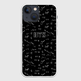 Чехол для iPhone 13 mini с принтом BTS ,  |  | bts | bts army | j hope | jimin | jin | jungkook | k pop | rap monster | rapmon | suga | v | бтс | группа | корея