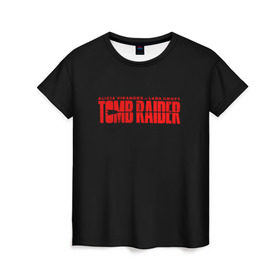 Женская футболка 3D с принтом Tomb Raider , 100% полиэфир ( синтетическое хлопкоподобное полотно) | прямой крой, круглый вырез горловины, длина до линии бедер | adventure | lara croft | tomb rider | археолог | гробниц | крофт | лара | приключения | расхитительница