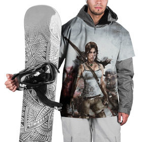 Накидка на куртку 3D с принтом Tomb Raider , 100% полиэстер |  | game | shadow of the tomb raider | tomb raider | гора | кино | крофт | лара крофт | ледокол | огонь | приключения | путешествие | расхитительница гробниц