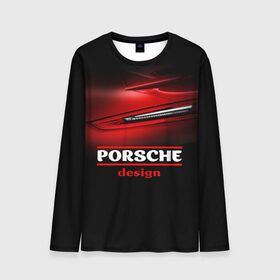 Мужской лонгслив 3D с принтом Porsche design , 100% полиэстер | длинные рукава, круглый вырез горловины, полуприлегающий силуэт | Тематика изображения на принте: auto | porsche | porsche ag | авто | автомобиль | дизайн | машина | порше | суперкар | тачка