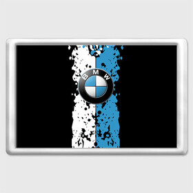 Магнит 45*70 с принтом BMW sign , Пластик | Размер: 78*52 мм; Размер печати: 70*45 | auto | bmw | logo | автомобиль | бмв | логотип | машина | эмблема