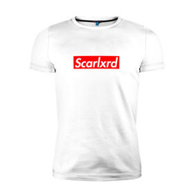 Мужская футболка премиум с принтом Scarlxrd (9) , 92% хлопок, 8% лайкра | приталенный силуэт, круглый вырез ворота, длина до линии бедра, короткий рукав | 
