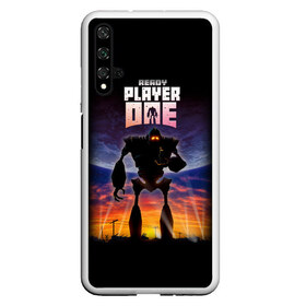 Чехол для Honor 20 с принтом Ready Player One (PRO) , Силикон | Область печати: задняя сторона чехла, без боковых панелей | Тематика изображения на принте: game | games | one | player | player one | ready player one | retro | robot | игрок | игры | первому игроку приготовиться | ретро | робот | фильм