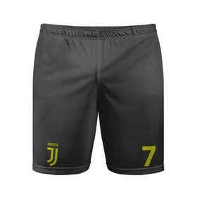 Мужские шорты 3D спортивные с принтом Роналду ,  |  | Тематика изображения на принте: juventus | ronaldo | криштиану | футбол | юве | ювентус