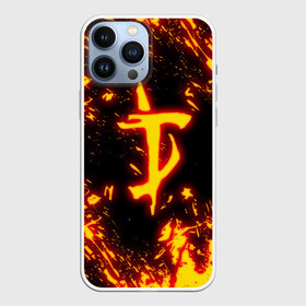 Чехол для iPhone 13 Pro Max с принтом DOOM THE CRUCIBLE | ДУМ ,  |  | devil | doom | hell | mark of the doom slayer | slayer | ад | гарнил | дум | знаки | иероглифы | компьютерные игры 2019 | преисподняя | символ | солдат
