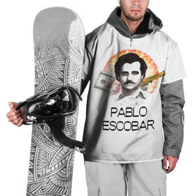 Накидка на куртку 3D с принтом Pablo Escobar , 100% полиэстер |  | escobar | loving pablo | эскобар