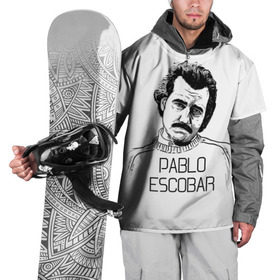 Накидка на куртку 3D с принтом Pablo Escobar , 100% полиэстер |  | escobar | loving pablo | эскобар