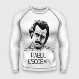 Мужской рашгард 3D с принтом Pablo Escobar ,  |  | escobar | loving pablo | эскобар