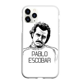 Чехол для iPhone 11 Pro Max матовый с принтом Pablo Escobar , Силикон |  | Тематика изображения на принте: escobar | loving pablo | эскобар