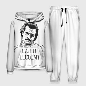 Мужской костюм 3D (с толстовкой) с принтом Pablo Escobar ,  |  | escobar | loving pablo | эскобар